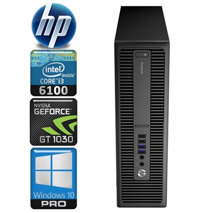 Picture of HP 600 G2 SFF i3-6100 16GB 1TB SSD+1TB GT1030 2GB WIN10Pro