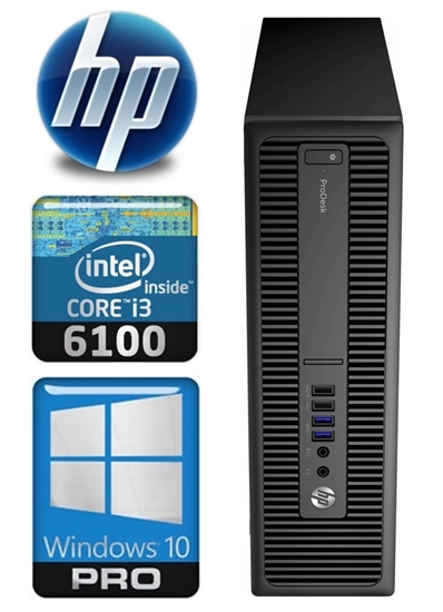 Picture of HP 600 G2 SFF i3-6100 16GB 1TB SSD+2TB WIN10Pro