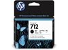 Picture of HP 712 Black Ink Cartridge, 80ml, for HP DesignJet Studio, T210, T230, T250, T630, T650