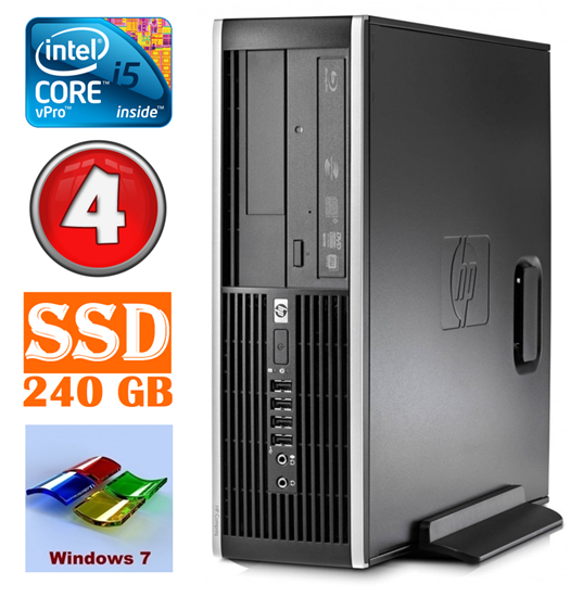 Picture of HP 8100 Elite SFF i5-650 4GB 240SSD DVD WIN7Pro