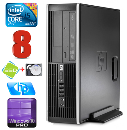 Изображение HP 8100 Elite SFF i5-650 8GB 120SSD+1TB DVD WIN10Pro