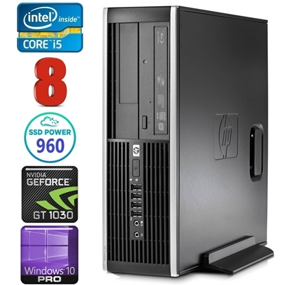 Изображение HP 8100 Elite SFF i5-750 8GB 960SSD GT1030 2GB DVD WIN10Pro