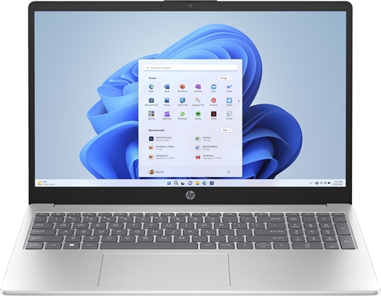 Изображение HP Laptop 15-fd0003nw 39.6 cm (15.6") Full HD Intel® Core™ i3 i3-1315U 8 GB DDR4-SDRAM 256 GB SSD Wi-Fi 6 (802.11ax) Windows 11 Home Silver