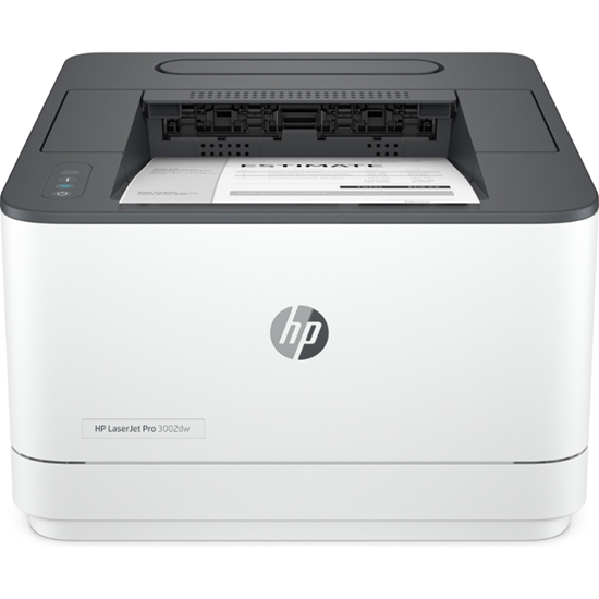 Picture of HP LaserJet Pro 3002dw Printer -  A4 Mono Laser, Print, Auto-Duplex, LAN, WiFi, 33ppm, 350-2500 pages per month