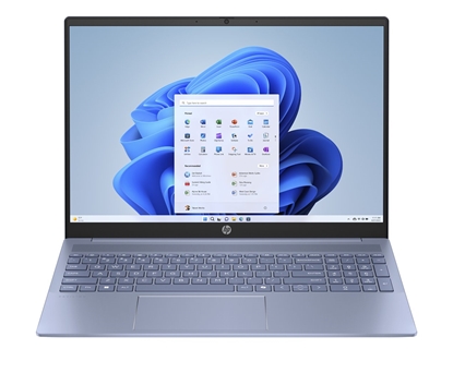 Изображение HP Pavilion Laptop 16-ag0000ny - Ryzen 5 8540U, 16GB, 512GB SSD, 16" WUXGA 300-nit, 1080p IR cam, US backlit keyboard, 59Wh, Sky Blue, Win 11 Home, 1 years