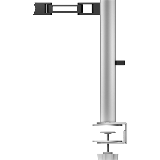 Picture of HP Quick Release Monitor Single Arm/Bracket w/Desk Clamp up to 6.8kg/31.5", 100mm VESA, height adjustable/tilt/swivel/pivot - Black and Silver, for P and E-series G4, G5 and V-series, Z-series G3, 724pf, Conferencing M24m, M27m Monitor