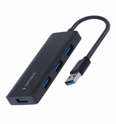 Picture of Hubs Gembird USB 3.1 4-port hub USB 3.1 (Gen 1) Black