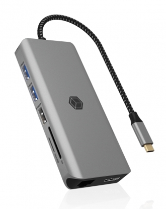 Изображение Icy Box Dockingstation IcyBox 12-in-1 mobile USB 3.2 Gen 1 Type-C retail