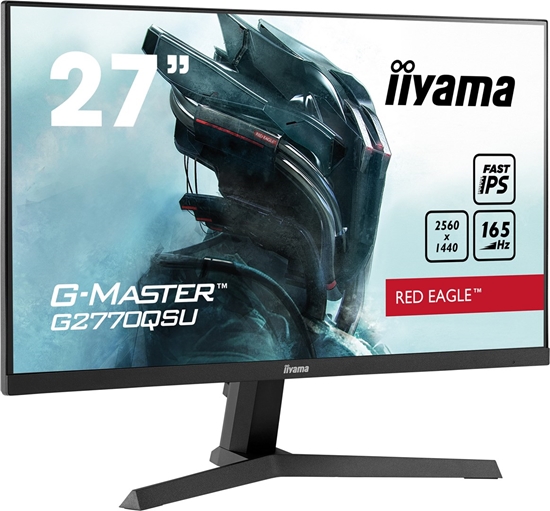 Изображение iiyama G-MASTER G2770QSU-B1 computer monitor 68.6 cm (27") 2560 x 1440 pixels Wide Quad HD LCD Black