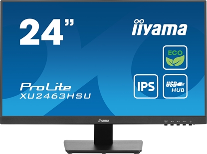 Picture of iiyama ProLite XU2463HSU-B1 computer monitor 60.5 cm (23.8") 1920 x 1080 pixels Full HD LED Black