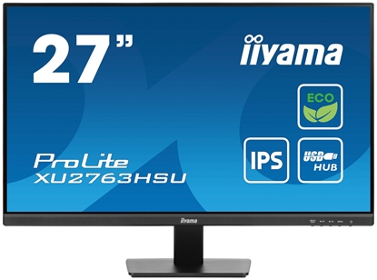 Picture of iiyama ProLite XU2763HSU-B1 computer monitor 68.6 cm (27") 1920 x 1080 pixels Full HD LED Black