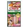 Picture of INABA Churu Meal Topper Chicken with salmon - dog treat - 4 x 14g