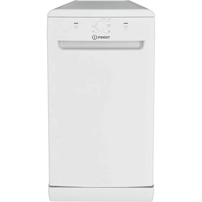 Picture of INDESIT | Dishwasher | DF9E 1B10 | Free standing | Width 45 cm | Number of place settings 9 | Number of programs 6 | Energy efficiency class F | White
