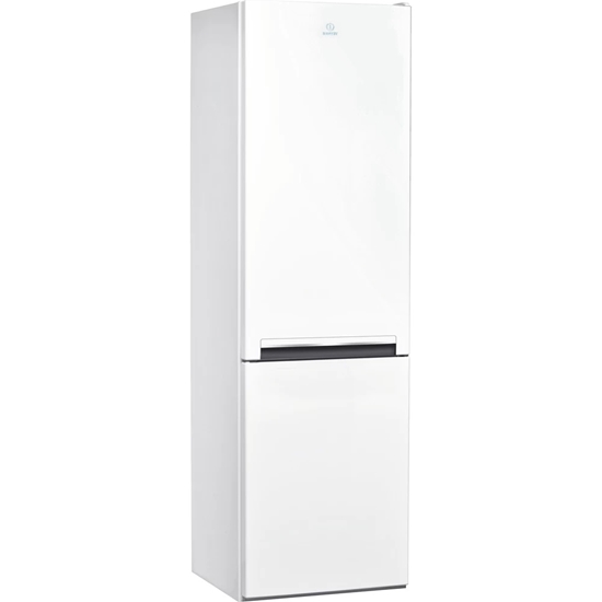 Picture of INDESIT | Refrigerator | LI8 S2E W 1 | Energy efficiency class E | Free standing | Combi | Height 188.9 cm | Fridge net capacity 228 L | Freezer net capacity 111 L | 39 dB | White