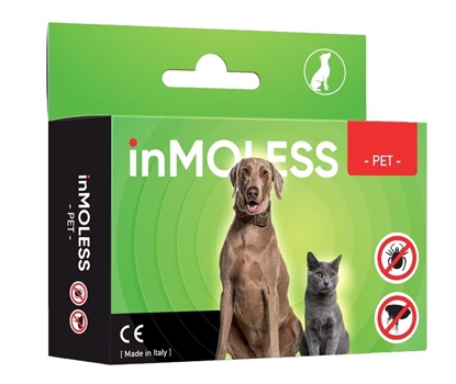 Изображение inMOLESS Pet Ultrasonic flea and tick repellent for pets - Yellow