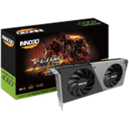 Изображение Karta graficzna Inno3D GeForce RTX 4060 Ti Twin X2 16GB GDDR6 (N406T2-16D6-178055N)