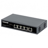 Изображение INTELLINET 4-Port Gigabit+1GE (PD) High PoE Switch