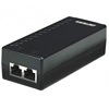 Picture of Intellinet Power over Ethernet (PoE) Injector, 1 Port, 48 V DC, IEEE 802.3af Compliant (Euro 2-pin plug)