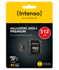 Picture of Intenso microSDXC Cards    512GB Class 10 UHS-I Premium