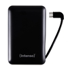 Изображение Intenso Powerbank XC10000 black USB-A+USB-C m. Cabel  10000 maH