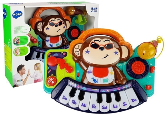 Picture of Interaktyvus pianinas kūdikiams „DJ Monkey“