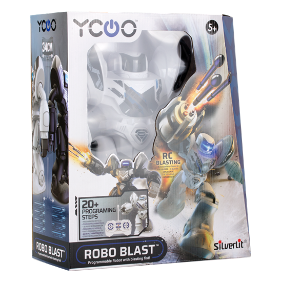 Изображение Interaktyvus robotas SILVERLIT ROBO BLAST