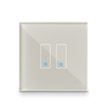 Picture of Iotty Smart Switch double button faceplate - Design your own smart switch