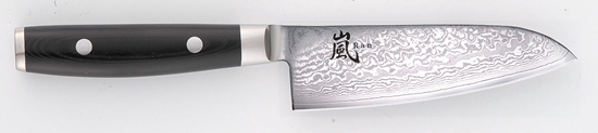 Изображение YAXELL RAN  SANTOKU knife 125 mm  69 sluoksniai VG-10 damasko plienas