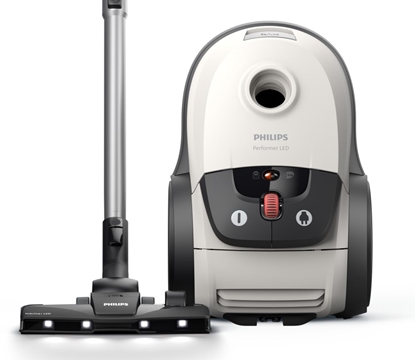 Picture of Philips Performer LED 8000 Series Bagged vacuum cleaner XD8142/12, 900W, TriActive