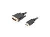 Picture of Kabel HDMI(M)-DVI-D(M) CA-HDDV-10CC-0018-BK 1.8 M czarny