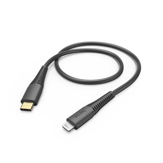 Picture of Kabel ładujący USB-C lightning 1,5m Czarny 