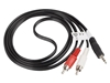 Изображение Kabel Minijack - 2x Chinch M/M 1.5M 