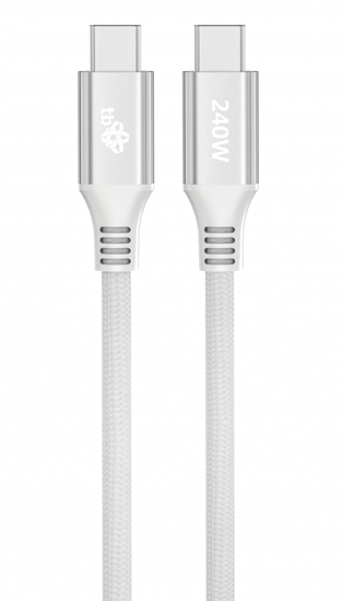 Picture of Kabel USB C - USB C 1m 240W biały