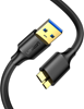 Изображение Kabel USB Ugreen USB-A - microUSB 1 m Czarny (10841)