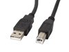 Изображение Kabel USB-A(M)->USB-B(M) 2.0 0.5M CZARNY