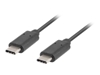 Изображение Kabel USB-C M/M 3.1 0.5m czarny 