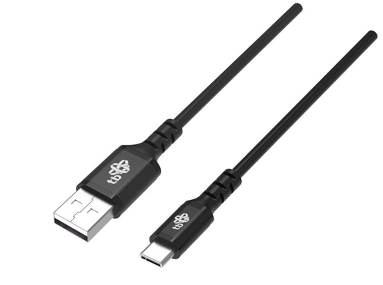 Picture of Kabel USB-USB C 1,5 m silikonowy czarny