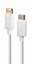 Изображение Kabelis Gembird DisplayPort Male - DisplayPort Male 1.8 m White 4K