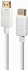 Picture of Kabelis Gembird DisplayPort Male - DisplayPort Male 1.8 m White 4K