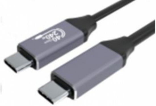 Изображение Kabelis Gembird Premium USB 4 Type-C Male - USB Type-C Male 1.5 m