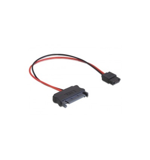 Picture of Kabelis SATA barošana 15pin - SATA barošana 6pin, 24cm