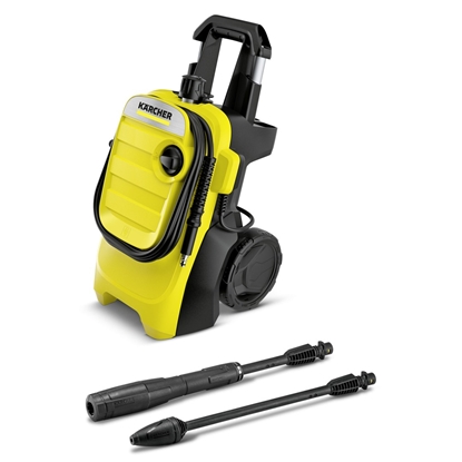 Picture of Kärcher K 4 Compact pressure washer Upright Electric 420 l/h Black, Yellow