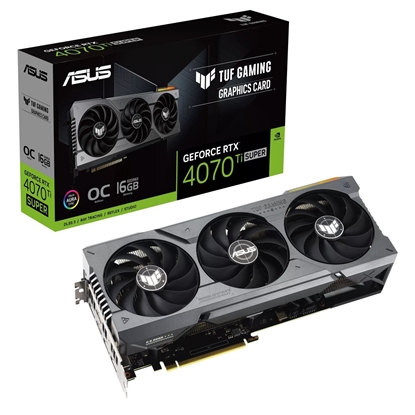 Attēls no Karta graficzna GeForce RTX 4070 TI SUPER 16G TUF GAMING OC GDDRX6 256bit