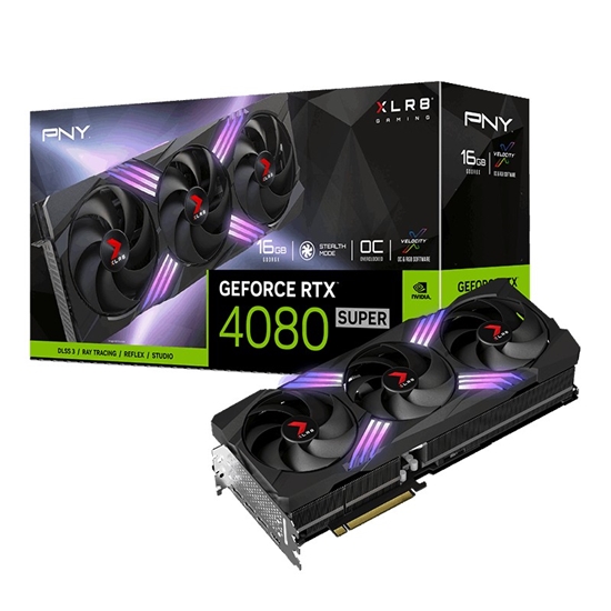 Picture of Karta graficzna GeForce RTX 4080 SUPER 16GB XLR8 EPIC-X RGB