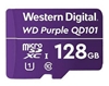 Изображение Karta WD Purple MicroSDXC 128 GB Class 10 UHS-I/U1  (WDD128G1P0C)