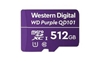 Изображение Karta WD Purple MicroSDXC 512 GB Class 10 UHS-I/U1  (WDD512G1P0C)