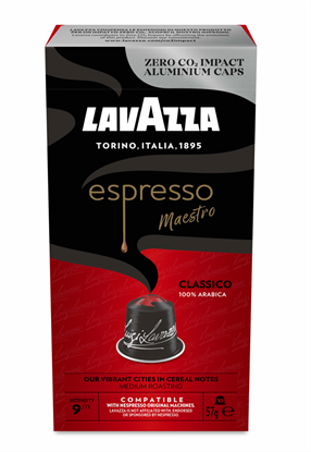 Picture of Kavos kapsulės LAVAZZA Espresso Classico, Nespresso aparatui, 10 kaps., 55 g.