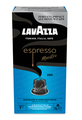 Picture of Kavos kapsulės LAVAZZA Espresso Decaffeinato, Nespresso aparatui, 10 kaps., 58 g.