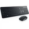 Picture of Dell | Keyboard and Mouse | KM3322W | Keyboard and Mouse Set | Wireless | Batteries included | LT | Black | Wireless connection