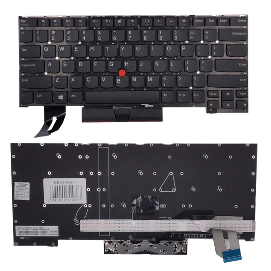 Picture of Keyboard LENOVO ThinkPad T14s, with trackpoint, US